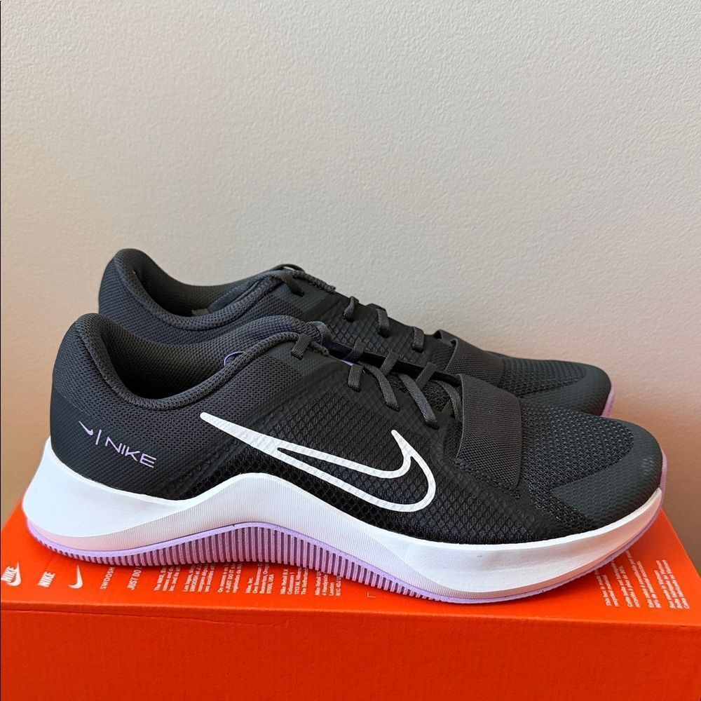 Nikr MC Trainer 2 Black Viotech Purple DM0824-005 Women’s Size 12